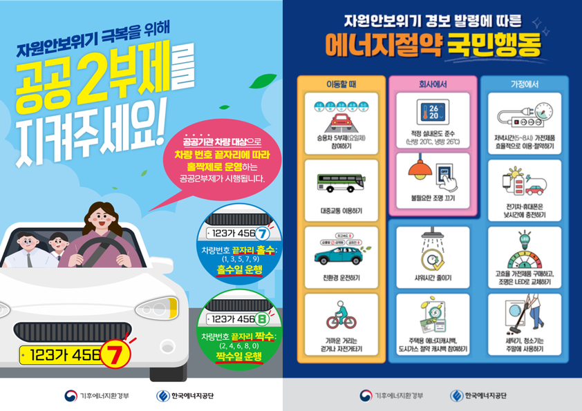 에너지절약 차량2부제